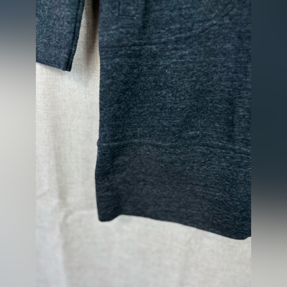 Prana merino blend sweatshirt dress charcoal grey size xs - Picture 5 of 15